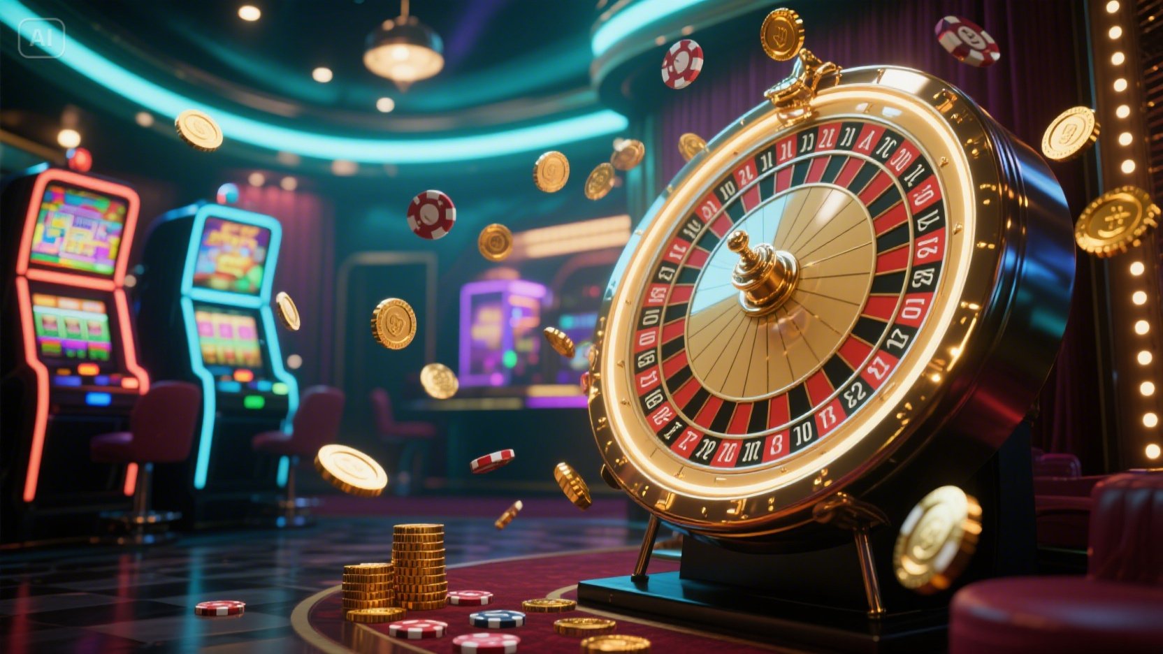 Casino reels casino slots desktop and mobile interfaces